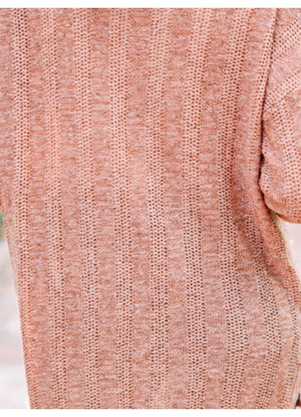 Knitted Brown Cardigan