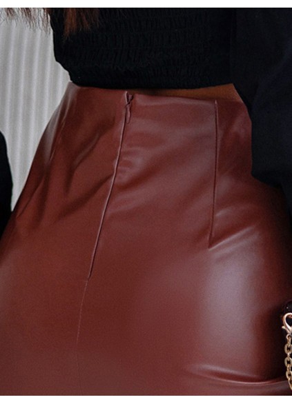 PLEATED BASIC SEXY SKIRTS