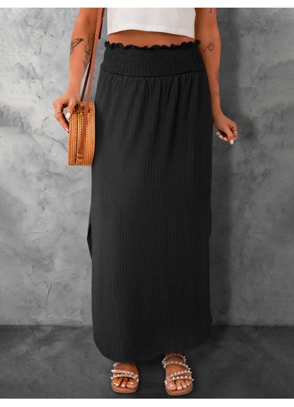 SPLIT FLARED CASUAL SKIRTS
