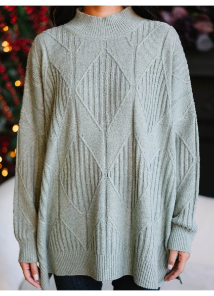 Light Olive Green Sweater