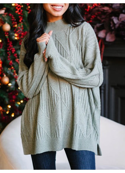 Light Olive Green Sweater