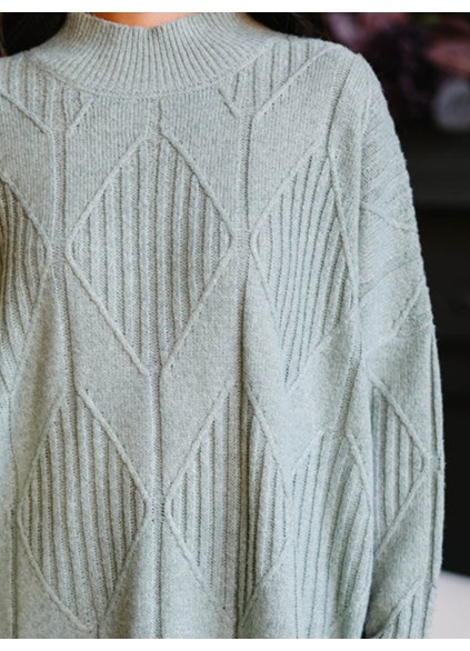 Light Olive Green Sweater