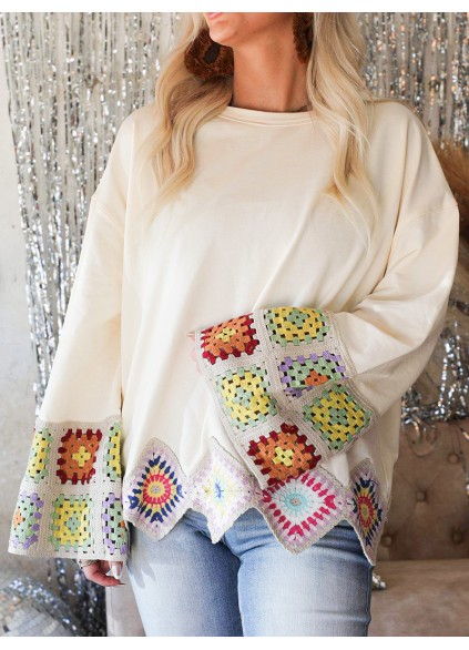 Women's Casual Elegant Print Top Long Sleeves T-Shirts