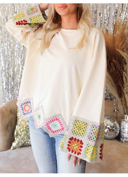 Women's Casual Elegant Print Top Long Sleeves T-Shirts