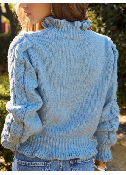 Women's Casual Knitted Sweater Top