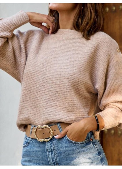 Women's Casual Knitted Sweater Top