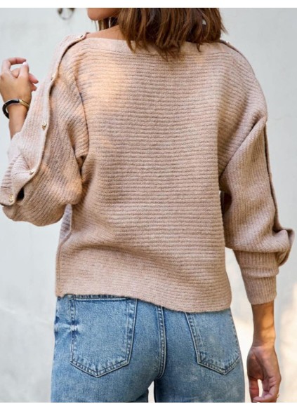 Women's Casual Knitted Sweater Top