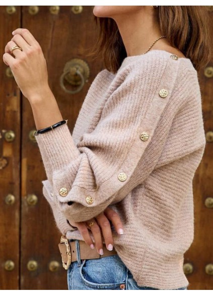 Women's Casual Knitted Sweater Top