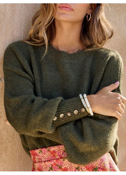 Women's Casual Knitted Sweater Top