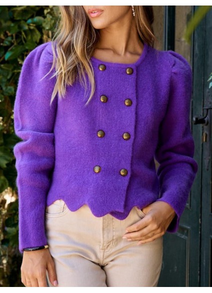 Women's Casual Knitted Sweater Top Coat