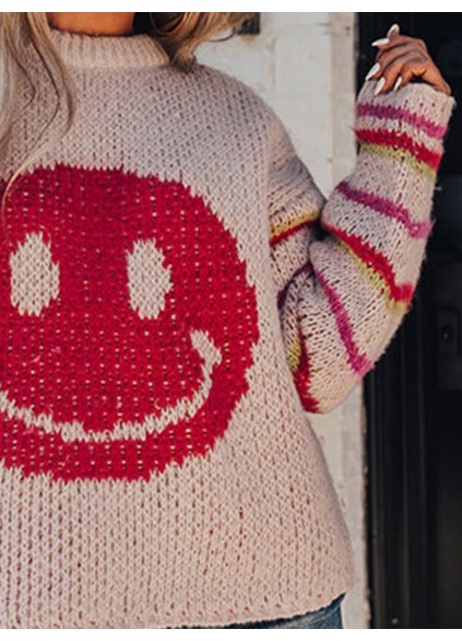 Women's Casual Knitted Sweater Top Coat