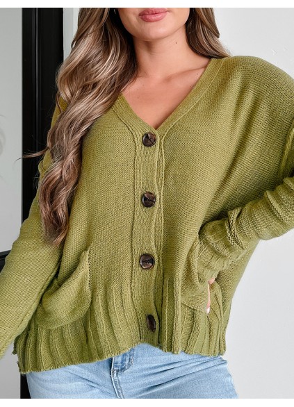 Women's Casual Knitted Sweater Top Coat