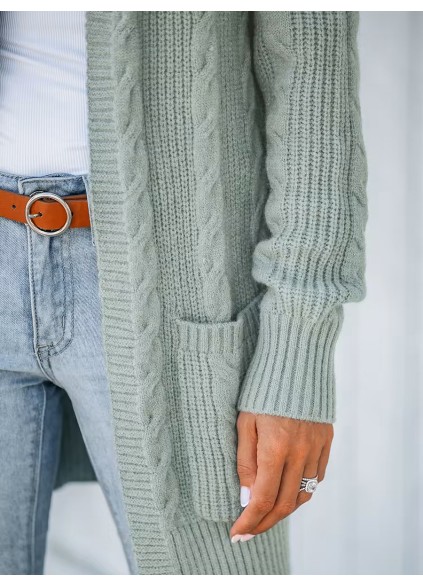 Women's knitted cardigan