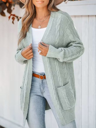 Women's knitted cardigan