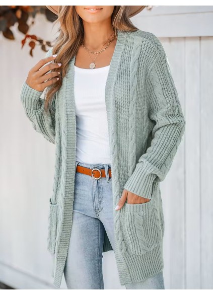 Women's knitted cardigan