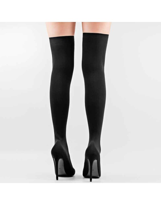 Pointy Toe Over The Knee Stockings Boots