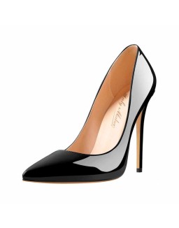 8cm 10cm 12cm Pointed Toe Slip On High Heel Pumps