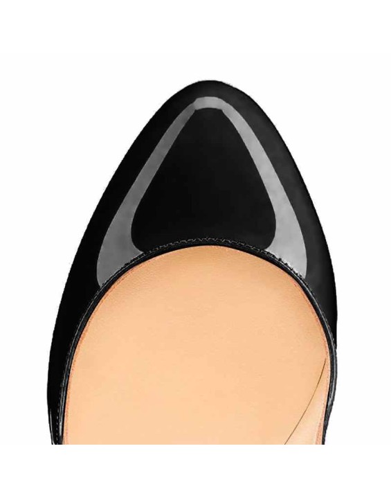 Mary Jane Round Toe Ankle Strap Platform Pumps
