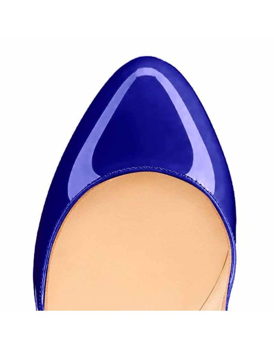Mary Jane Round Toe Ankle Strap Platform Pumps