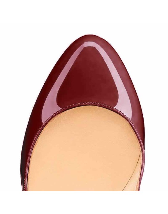 Mary Jane Round Toe Ankle Strap Platform Pumps