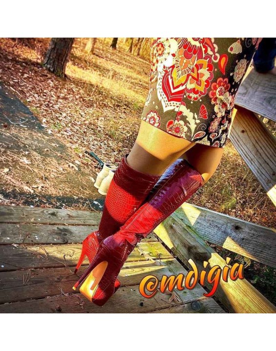 Knee High Platform Boots