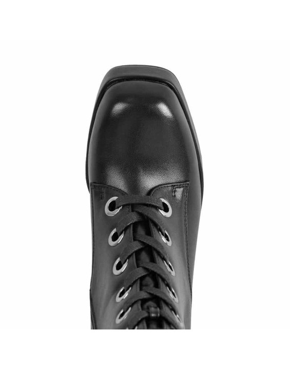 Square Chunky Heels Over The Knee Platform Boots