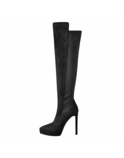 Platform Zipper Split Joint Stiletto Boots