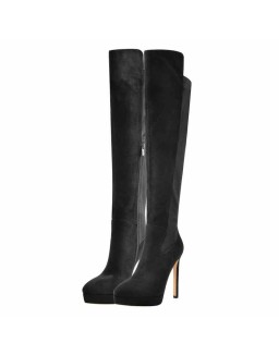 Platform Zipper Split Joint Stiletto Boots