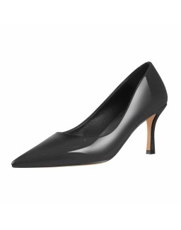 Pointed Toe Large Size Low Heel Daily Pumps