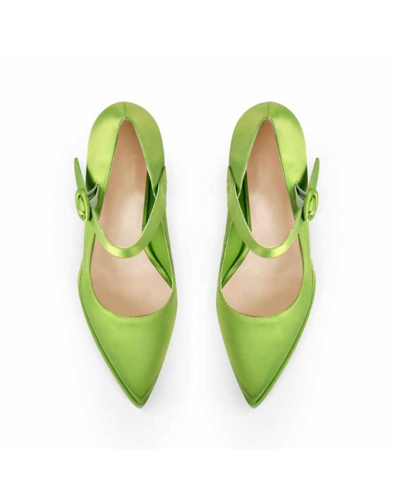 Ankle Strap Chunky Platform Mary Jane Pumps
