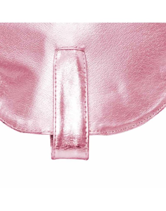 Pink Embroidered Mid-Calf Western Boots