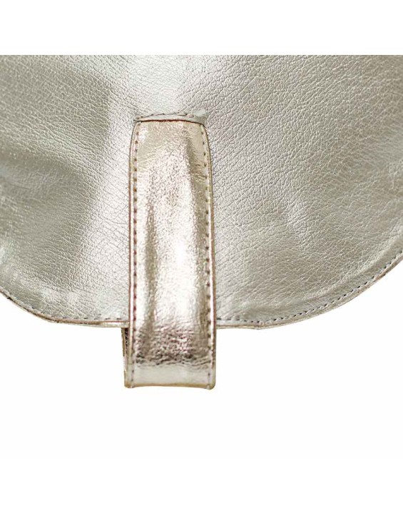 Gold Embroidered Mid-Calf Western Boots