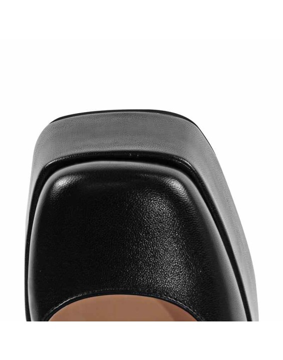 Platform Chunky High Heel Ankle Strap Pumps