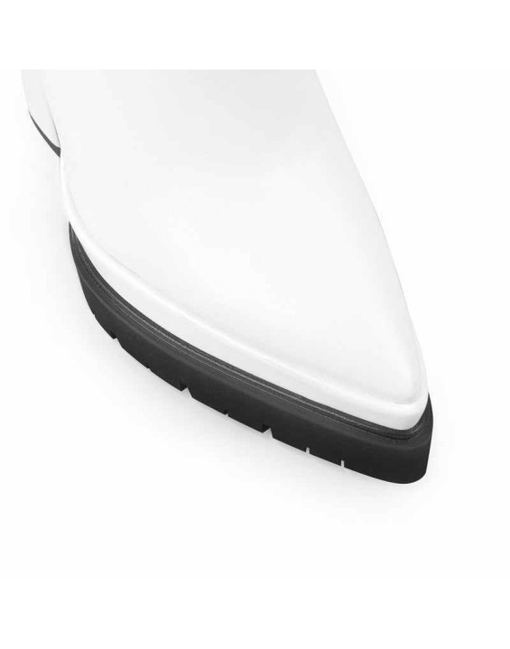 Platform Chunky High Heel Ankle Boots