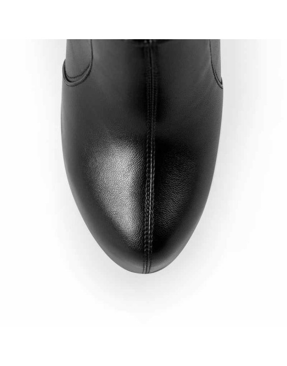 Platform Chunky High Heels Buckle Zip Ankle Boots