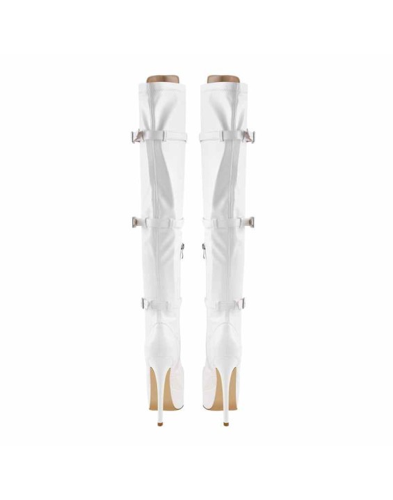 Platform Lace-Up Over The Knee Thigh Boots