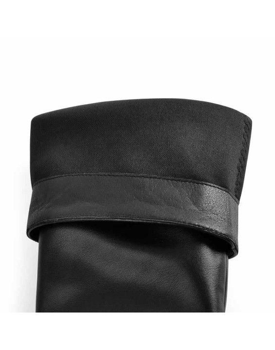 Platform High Heel Zipper Knee High Boots