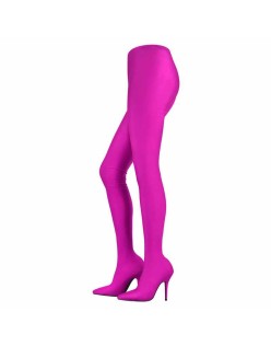 Over The Knee Elastic Slim Pantyhose Boots