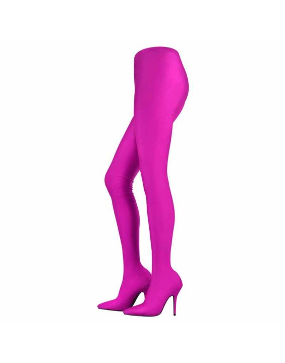Over The Knee Elastic Slim Pantyhose Boots