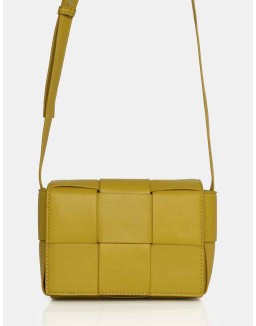 The Gianna Chartreusse Mini Crossbody Shoulder Bag