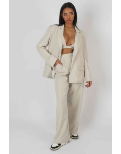 Relaxed Blazer Stone