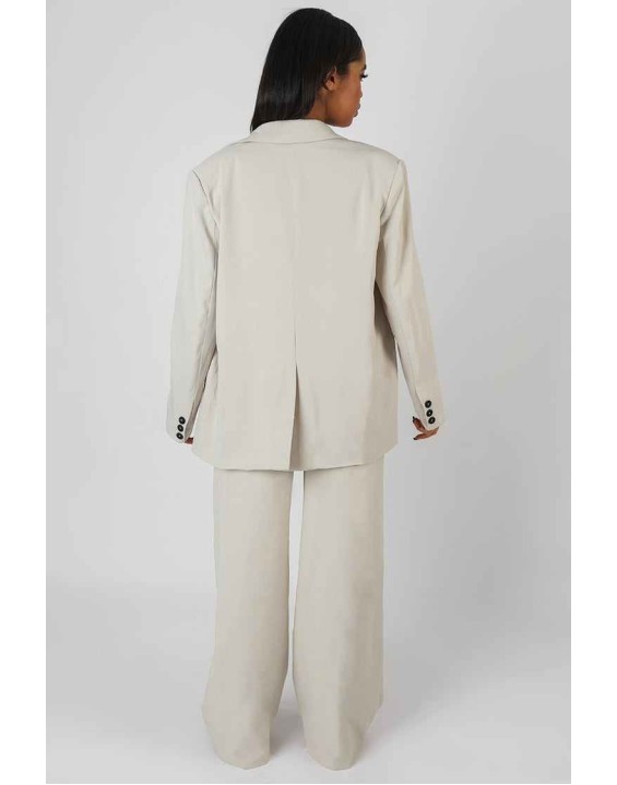 Relaxed Blazer Stone