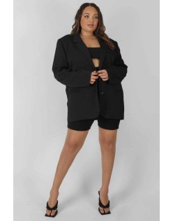 Curve Longline Blazer Black