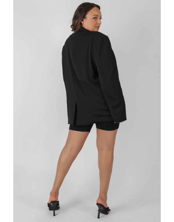 Curve Longline Blazer Black