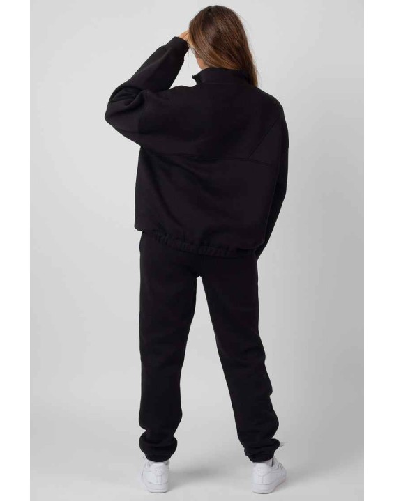 90S Oversized Joggers Black
