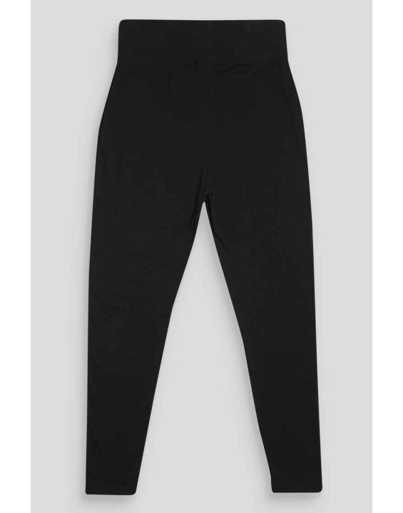 Curve Slogan Legging Black