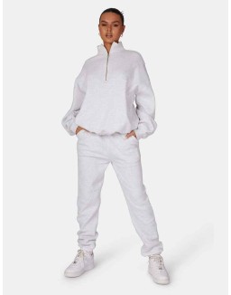 90S Oversized Joggers Oatmeal Marl