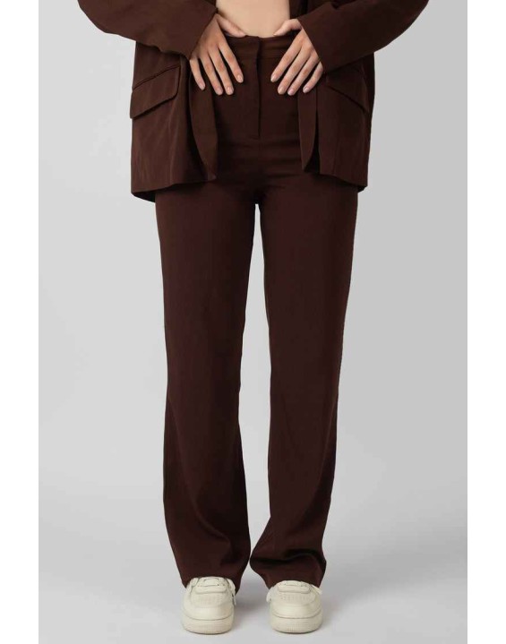 Dad Trouser Chocolate
