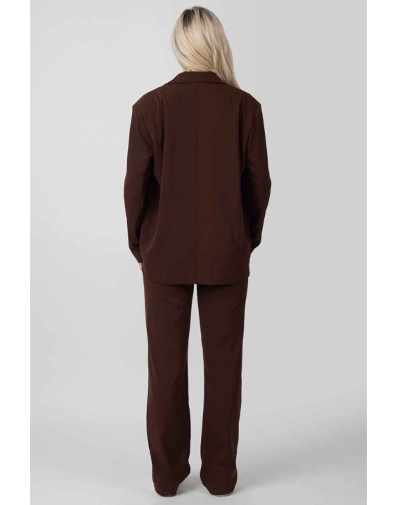 Dad Trouser Chocolate