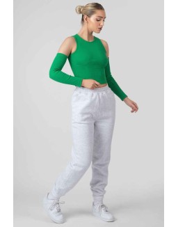 Arm Warmer Underbust Top Green